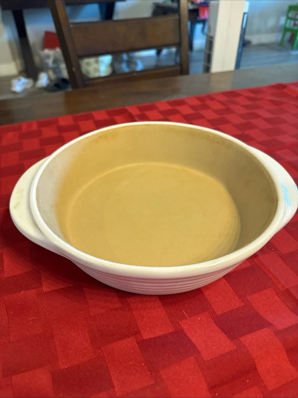 Ceramic Baking Dish - Cream/White Ovenproof Casserole